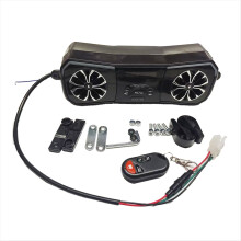 Motorluidsprekers Draadloos stereo-audiosysteem 12V Stuurmontage MP3-speler AUX-in USB FM-radio
