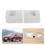 2X for  Camry Aurion 2012 2013 2014 2015 Auto Interior Rear Reading Light Housing Cap Cover Shell 4