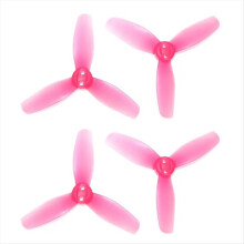 2 Paar T3X3.2X3 3-Blatt-Propeller 3 Zoll 2CW+2CCW PC-Propeller für AVATA2 FPV-Drohnenzubehör Pink
