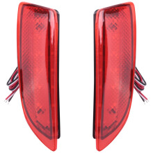 Car Led Brake Tail Light Rear Bumper Parking Warning Light Reflector Light For 2011-2012