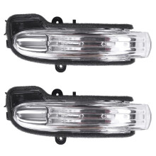 2X Car Side Light Door Wing Rearview Mirror Turn Signal Indicator Side Light for W203 4Door 2004-2007 Right