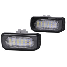 No Error License Plate Light Base For - W203 4D Sedan Auto Number Lamp No Flash