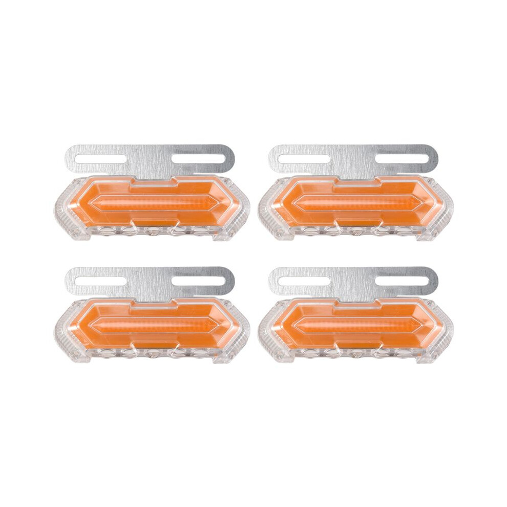 4Pcs 24V Led Car Side Marker Lights Turn Signal Lights Truck Side Lights Suitable For Trailer Trucks Lorries 4712280607904