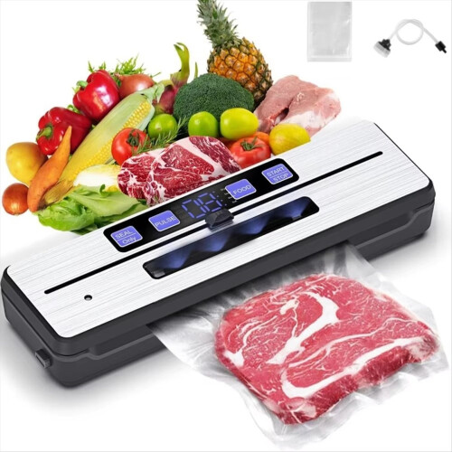 Μηχανή σφράγισης κενού αέρος Food Sealer Pro Σύστημα συντήρησης τροφίμων EU Plug
