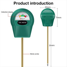 Testador de fertilidade do solo para viveiros e plantas, ferramenta essencial para jardinagem.