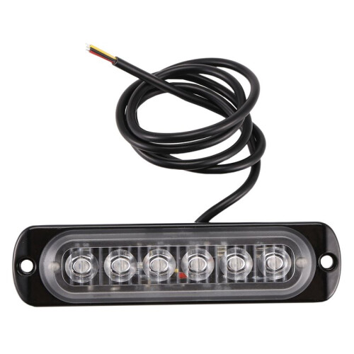 12V-24V 6LED Light Flash Emergency Car Vehicle Warning Strobe Flashing 1