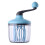 Manual Egg Beater Mixer Plastic Hand-crank Cream Whisk Home Kitchen Baking Tool 4