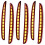 6Pcs for   Hatchback 2016 2017 2018 Multi-Function Led Rear Bumper Light Rear Fog Lamp(3 Functions) 1