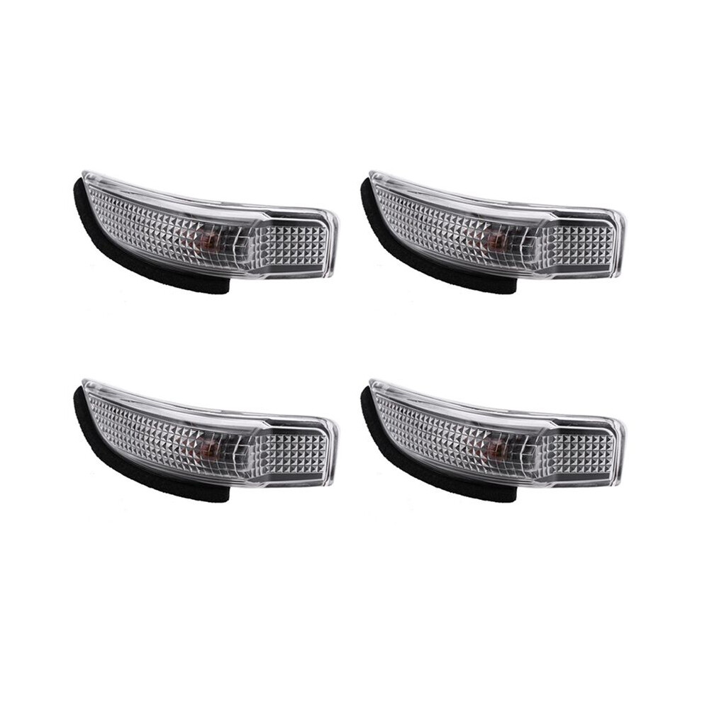 4X 8173052100 Front Right Rearview Side Mirror Turn Signal Indicator For Toyota Corolla Camry Yaris Prius C Avalon Light 4714093010094