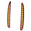 6Pcs for   Hatchback 2016 2017 2018 Multi-Function Led Rear Bumper Light Rear Fog Lamp(3 Functions) 5
