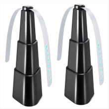 2PCS Fly Fans for Tables Fly Repellent Outdoor Indoor Keep Flies Away Table Top Fly Fan Holographic Blades