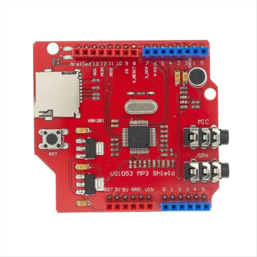 VS1053 Stereo Audio MP3-speler Shield Record Decode Development Board Module voor OGG Real-Time Encoding Recording
