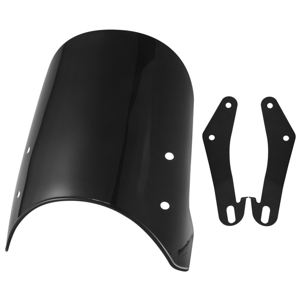 Airflow Adjustable Universal Motorcycle Headlight Windshield Windscreen Wind Deflector Motorcycle Universal Accessories 6132295091242