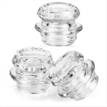 Tampa de vidro de reposição para cafeteira percoladora - Tampa de vidro para cafeteiras percoladoras e outros modelos (pacote com 3).