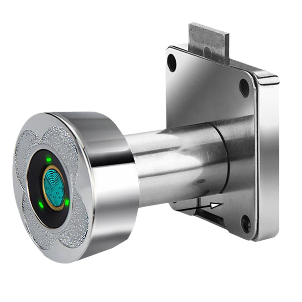 138-32 Fingerprint Lock No Punching Biometric Electronic Door Lock Low Power Consumption With Tricolor Lamp For Office A 4853066957377