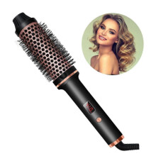 (UK Plug) The Kurbana Curl Hair Brush, Kurbana Hair Brush, Heated Brush Curler