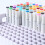 Multifunctionele Desktop Marker Organisatoren 204 Slots Marker 6