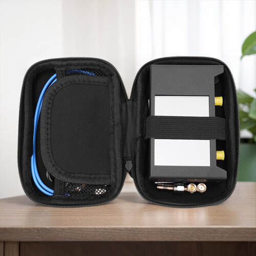 V2 HF VHF UHF VNA 50kHz-3GHz SAA-2 Antenna Analyzer Built-in 2000mAh Battery Handheld Vector Network Analyzer 1