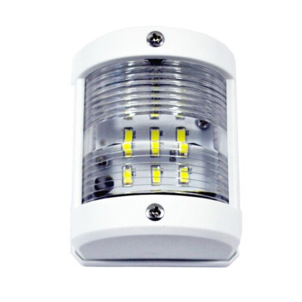 Boat 12V Navigation Lights Stern Marine Safe Night Sailing Signal Lamp For Fishing Boat Yacht Pontoon White/Light 4713580938576