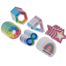 Zintuiglijke angststicker Kalmerende-36 stuks per verpakking