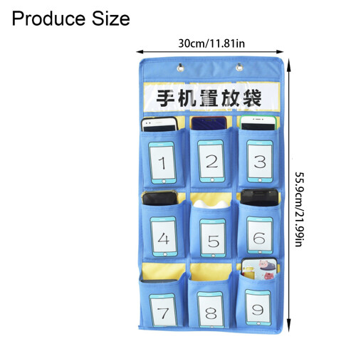 9 Grids Phone Bag Hanging Organizer Phone-New 9frame pattern 1