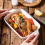 Large Deep Ceramic Baking Dish with Handles, 35cm White Oven Microwave Dishwasher Safe 5