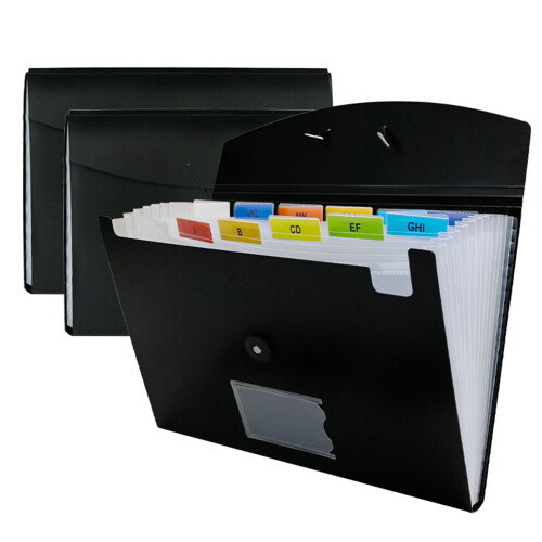 7/13 Pockets Document Storage Bag Accordions File Folder-2 1