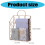 Wall File Organizer Magazine Rack Hanging Wall Files-Black 2