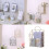 Wall File Organizer Magazine Rack Hanging Wall Files-Black 3