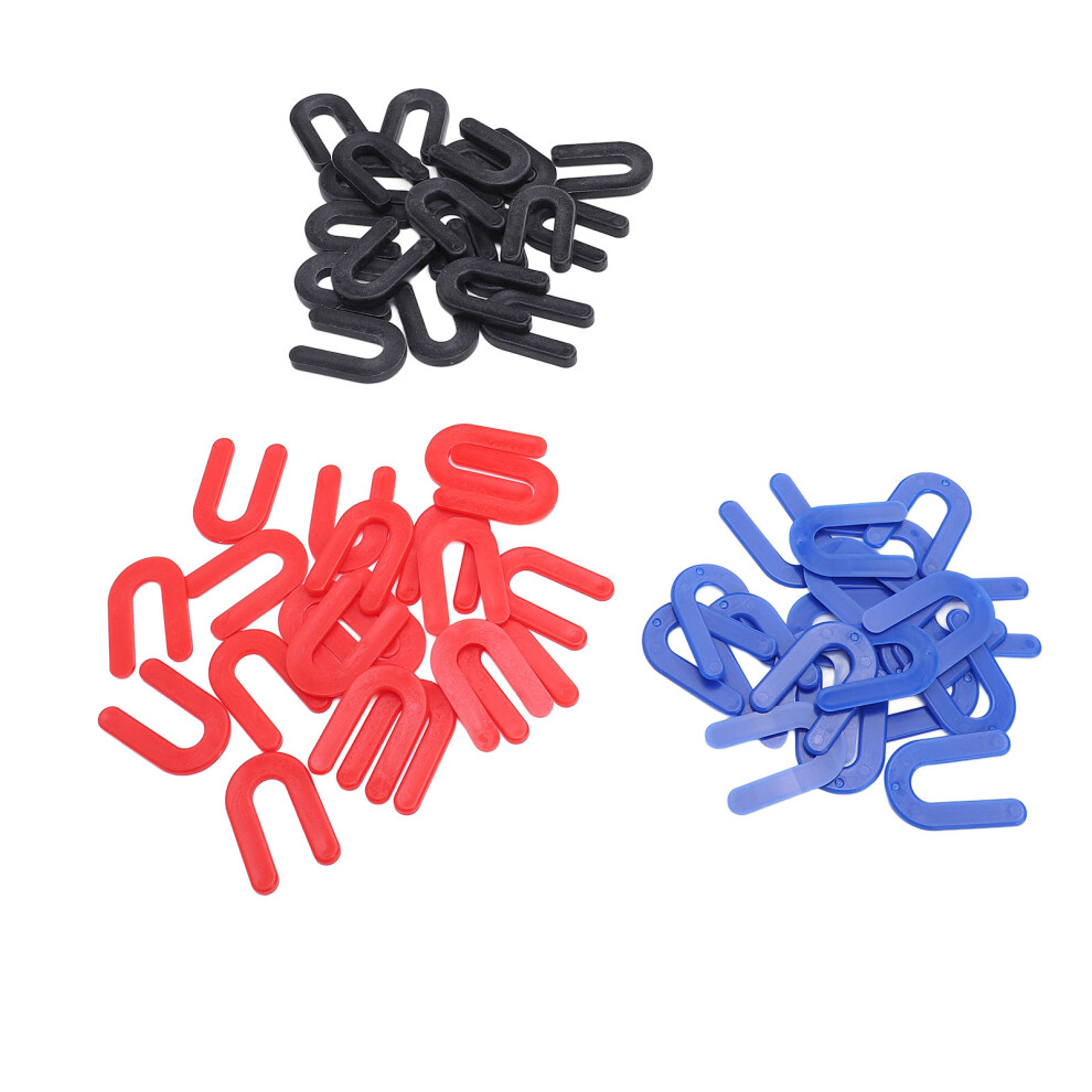60Pcs Plastic U-Shaped Shims, 1/4In, 1/8In, 1/16In Automotive Spacer Kit 8741364858044