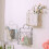 Wall File Organizer Magazine Rack Hanging Wall Files-Black 6