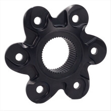 Motorcycle 6 Holes Rear Sprocket Hub Carrier Flange Cover Gear Cover for Panigale 1199 1299 V2 Modified Cover C