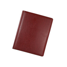 Leather Conference Folder with Clipboard 4 Rings-1