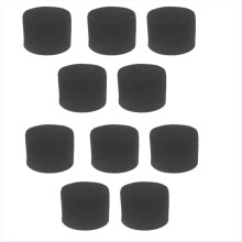 10 Stück Schwammstopfen für Lautsprecher-Portrohre, Bassreflexrohre, Tieftöner-Öffnungen, verbessert die Basswiedergabe, 100 x 100 mm