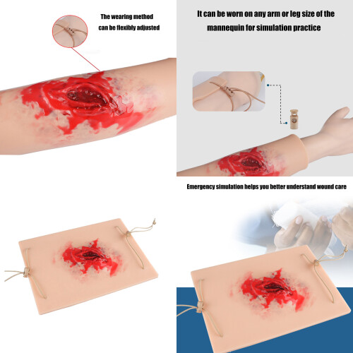 Reusable Medicals Training Skin Module Easy to Clean Wearable 1