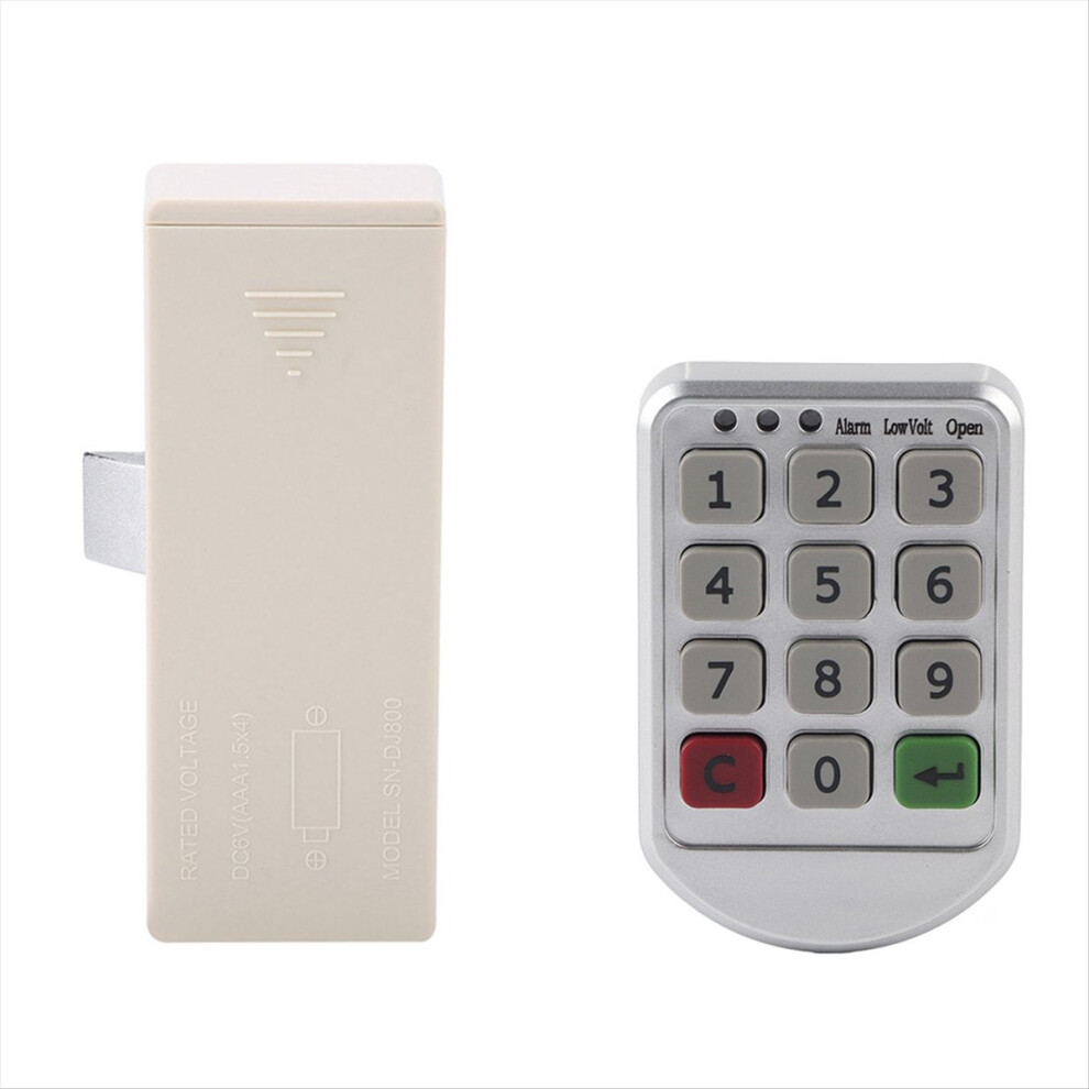 Abs Plastic Panel Digital Electronic Intelligent Password Keypad Number Cabinet Door Lock Digital Cabinet Door Lock 4853066957155