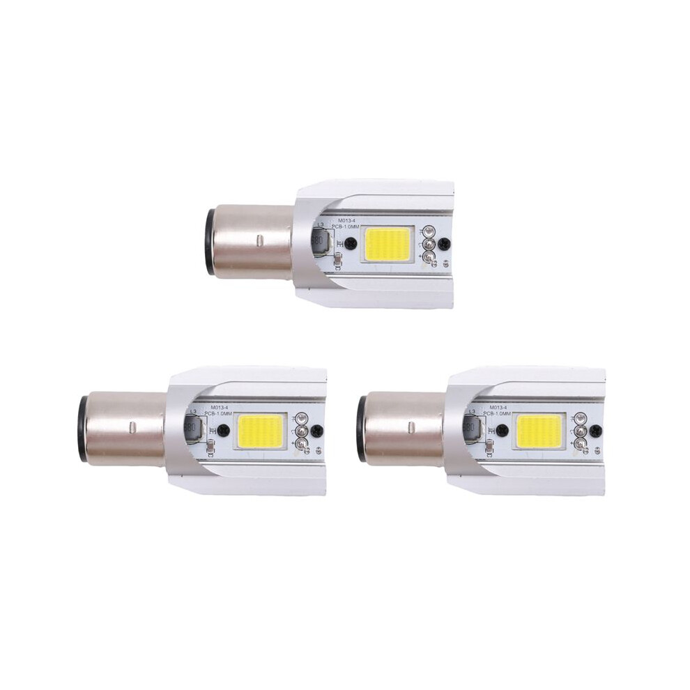 3X H6 Ba20d, Motorcycle Headlight, Ba20d Px15d Motorcycle Led Bulb, H6 Scooter Accessories 4712556433992