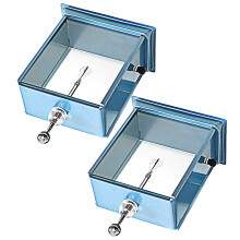 2 stks Metaal Glas Elektroscoop Educatief Natuurkunde Lab