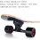 Skateboard Pro 46.8 inch Complete Skateboard Pu Flash Casters (Color : D) 4