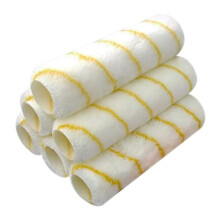 9 Inch Microfiber Paint Roller Covers 1/2 Inch Nap for Smooth Surfaces Walls and Ceilings 6 Pack