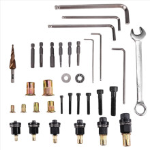 Ferramenta manual para rebites com adaptador para furadeira, ferramenta para rebites com cabeça fêmea M3 M5 M6 M8 M10.