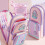 Big Capacity Cartoon Pencil Case Large Capacity Pen-Blue 7