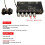 DAM H2 Karaoke Reverberation Board Isolated Low Noise Pre-Stage Effector Microphone Bluetooth USB Disk Decoder,B 5