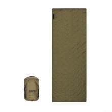 Compact and lightweight camping sleeping bag, unique design allows the zip for more comfort outdoors G100L left sand