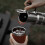 Cafetière à moka portable et tasse, facile à utiliser, pour le 6