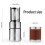 Cafetière à moka portable et tasse, facile à utiliser, pour le 3