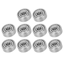 4x13x5mm stainless steel skateboard bearings, quiet rotation, high speed, durable, for skateboards, longboards, roller skates, inline skates