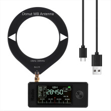 0.5-108mhz Portable Radio LSB USB AM FM FM/AM Pocket Radio 1.9in Screen All Band Radio Receiver HF SW MW VHF Radio Black