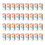 36PCS Creative Animal Shaped Erasers Fun Capybara Erasers For 1