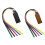 2/4/6Pcs Religious Themed Bookmarks Leather Bible-4 black 2